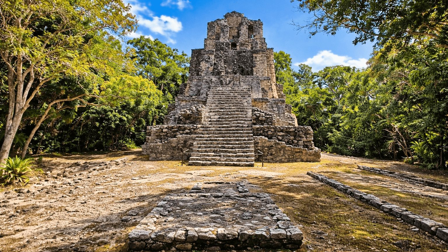 Puerto Morelos Day Trip: Explore the Reopened Muyil Maya Ruins
