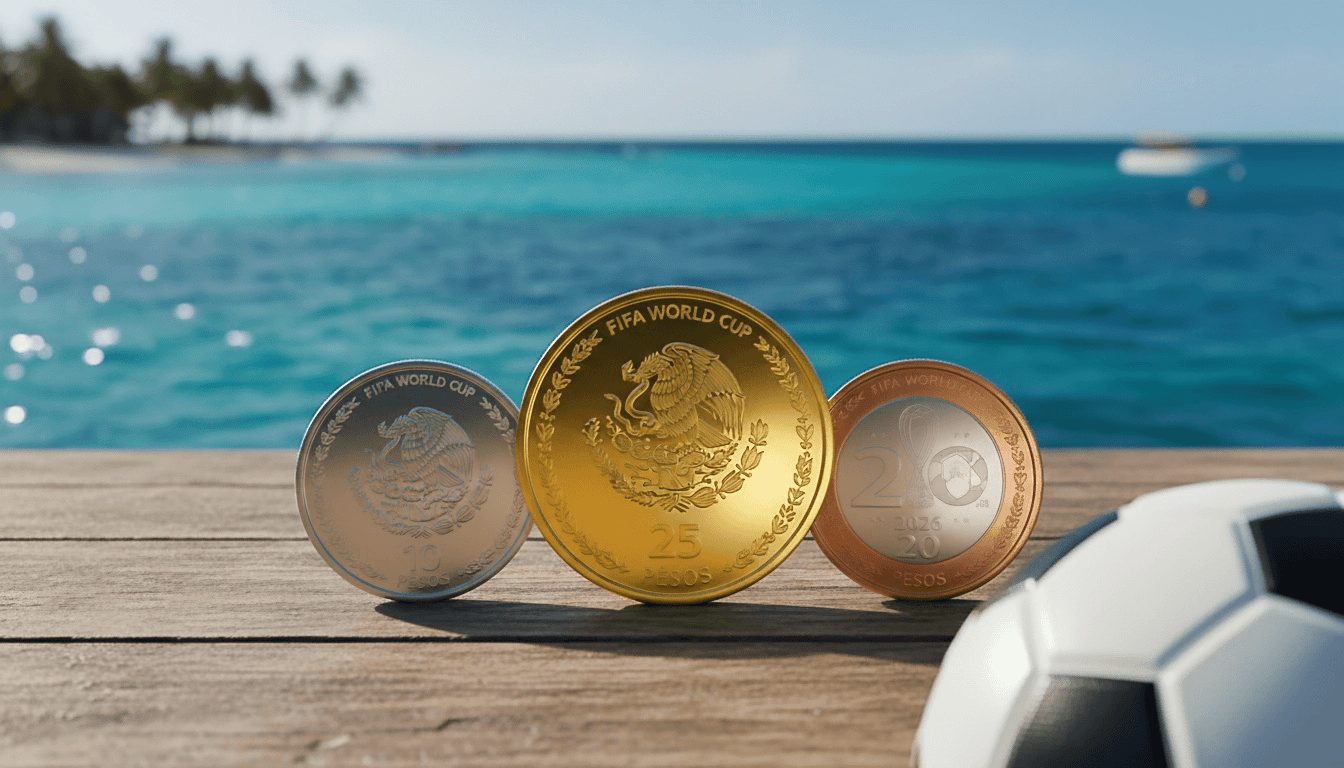 Mexico's First-Ever Gold 25-Peso Coin Celebrates the 2026 FIFA World Cup