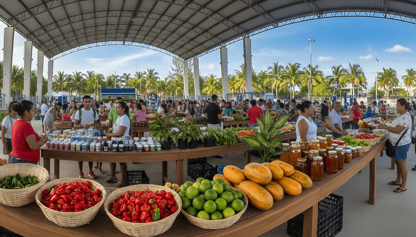 Puerto Morelos Has a New Farmers Market Where Local Producers Sell Directly to You