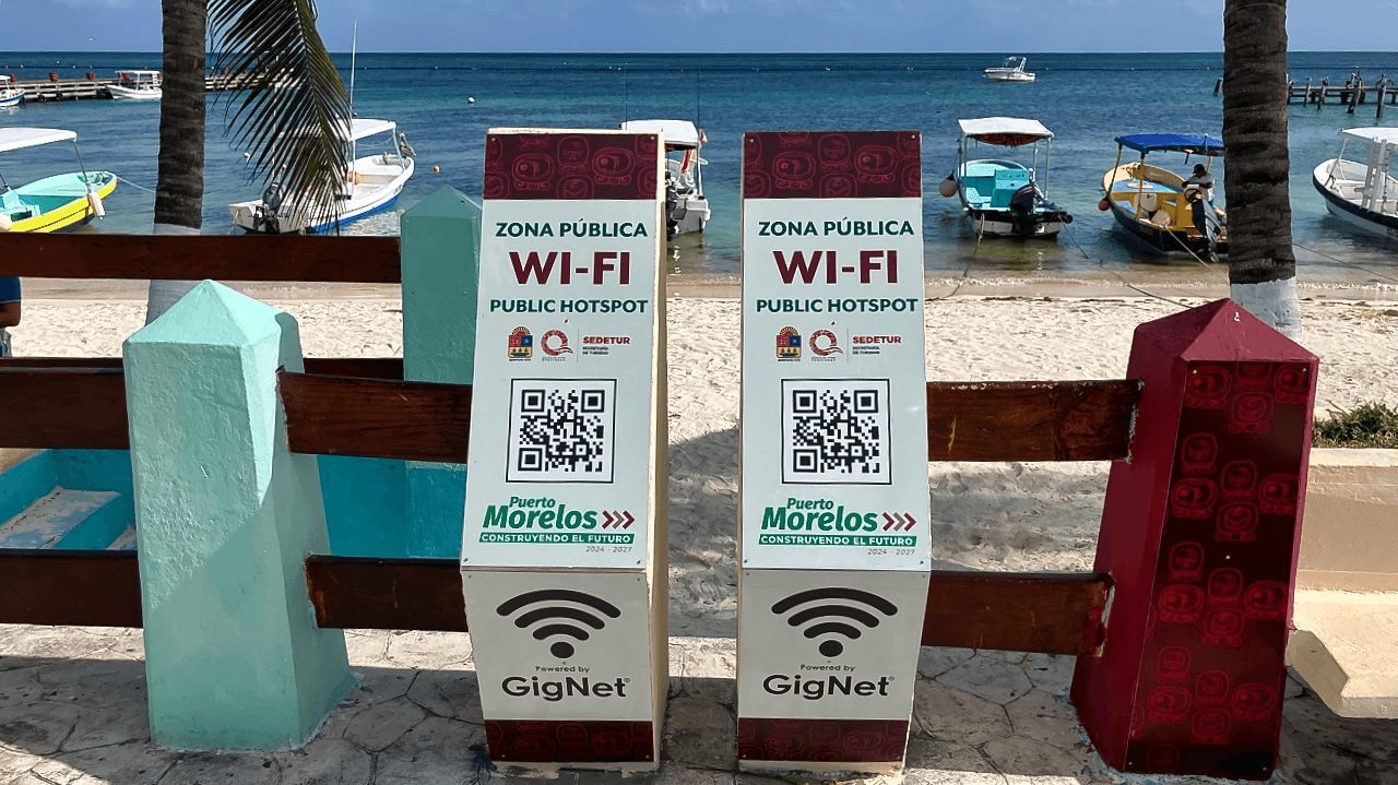 Puerto Morelos Launches Free High-Speed Wi-Fi in Town Center