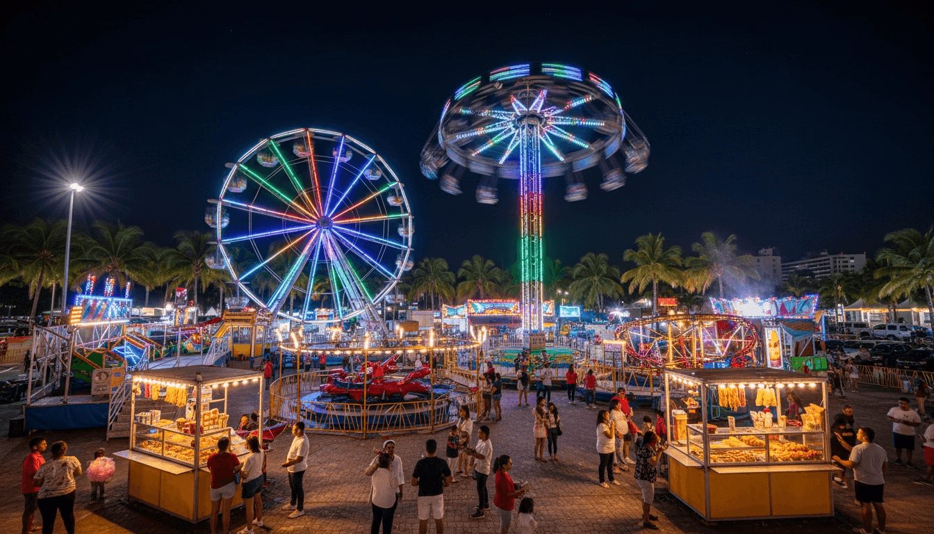 Cancun Christmas Fair 2025: Dates, Rides, Prices & How to Visit from Puerto Morelos