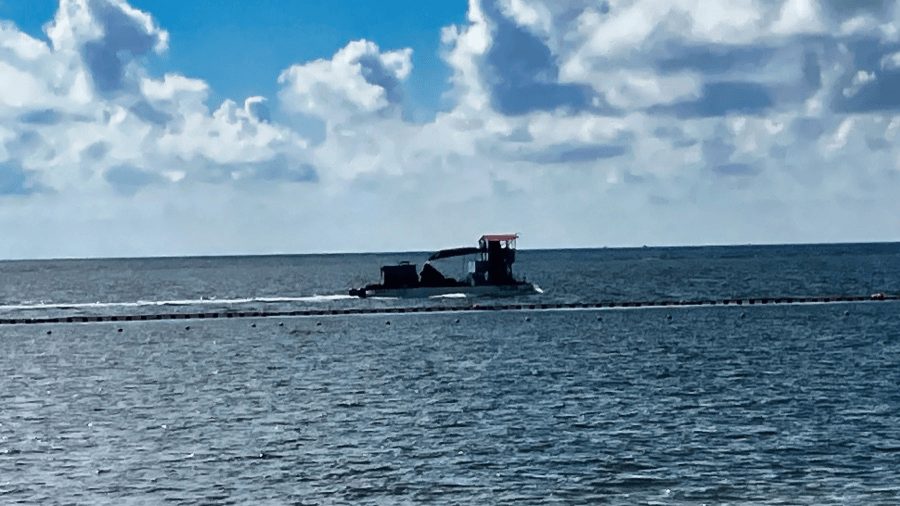 The Mexican Navy's Sargassum Cleanup Boats Are Sidelined