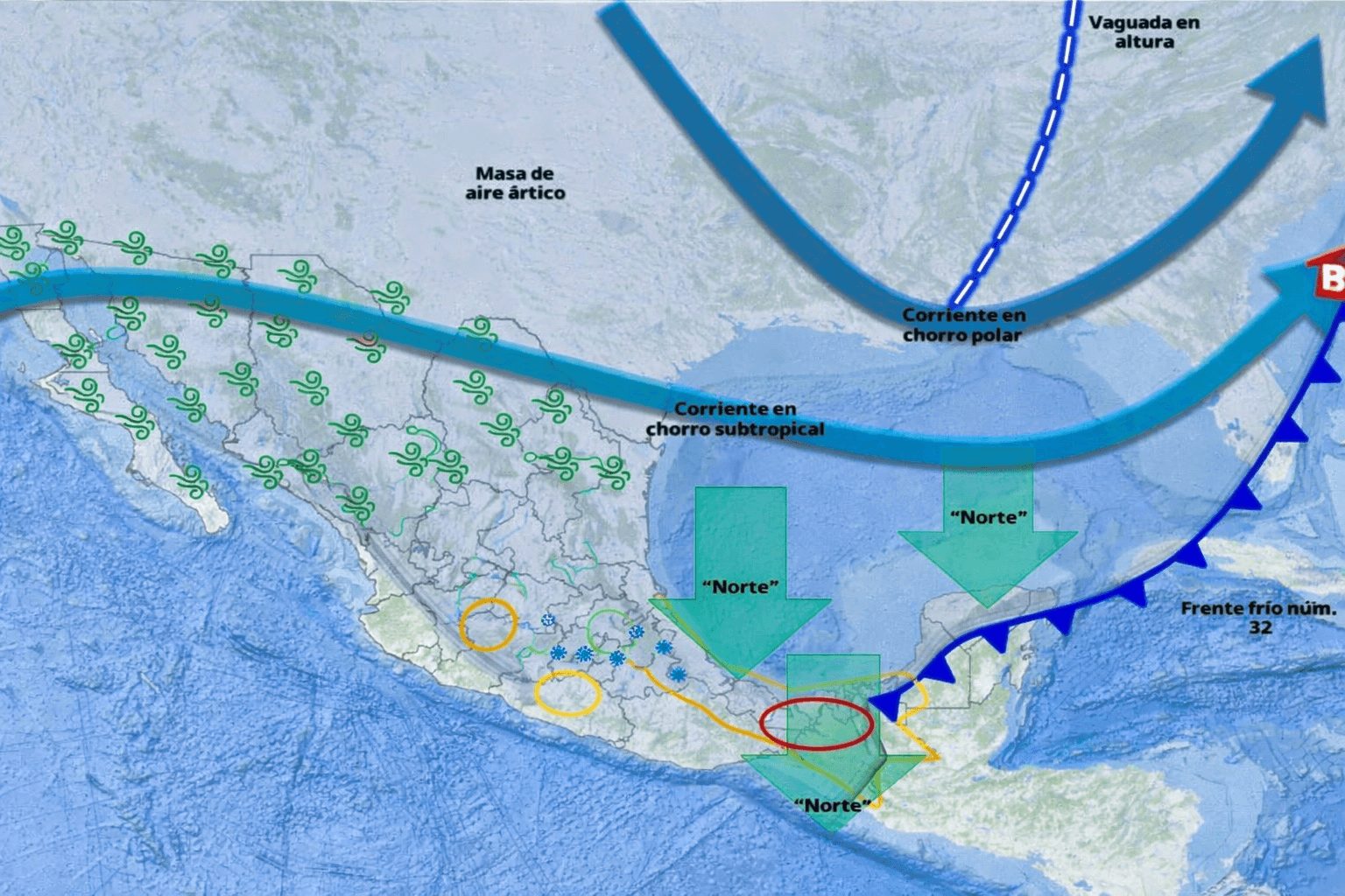 Cold Front Brings Unusually Cool Temperatures to Puerto Morelos