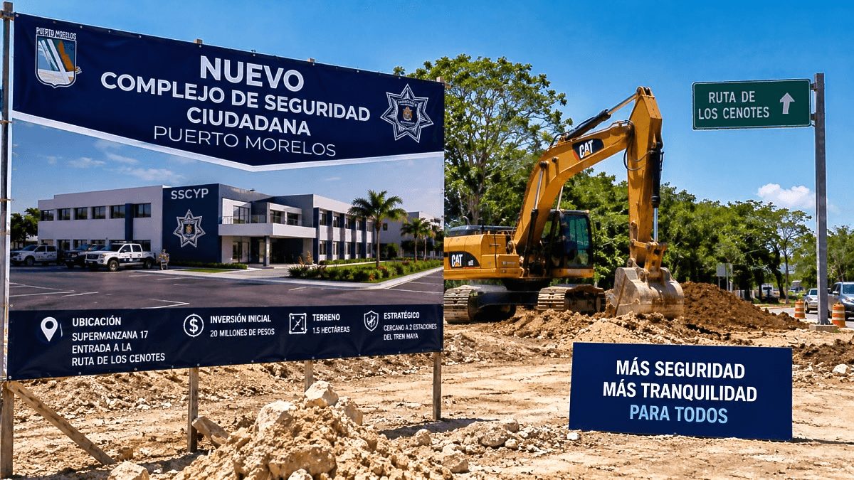 Puerto Morelos Is Finally Getting a Real Police Station