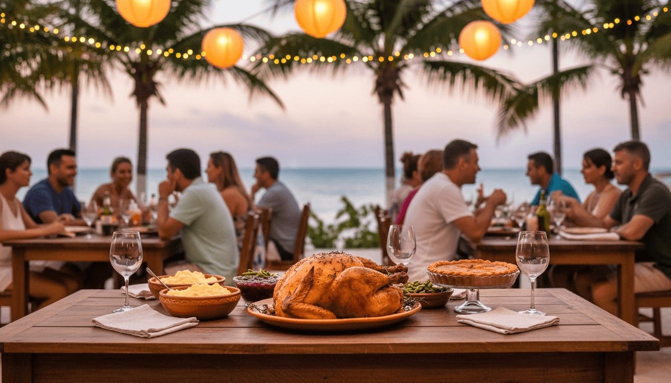 Thanksgiving in Puerto Morelos 2025: Best Restaurants for a Traditional Turkey Dinner