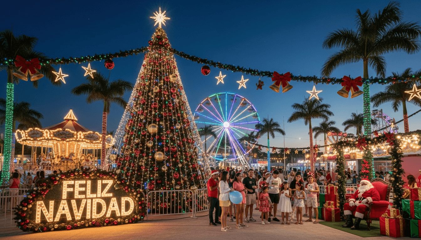 Puerto Morelos Families: Cancun Christmas Fair Returns This December