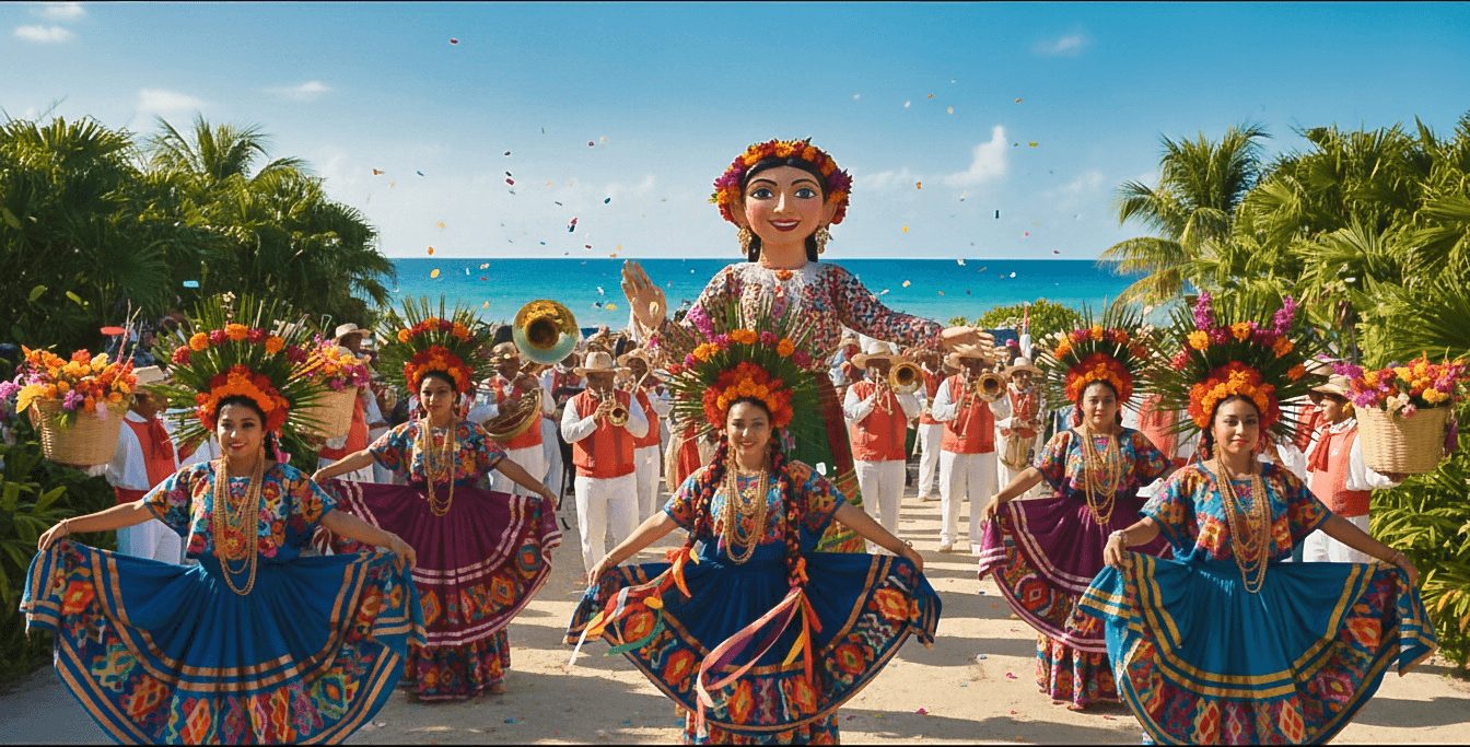 Free Festival Brings Oaxaca's Most Important Cultural Celebration to Playa del Carmen This Weekend